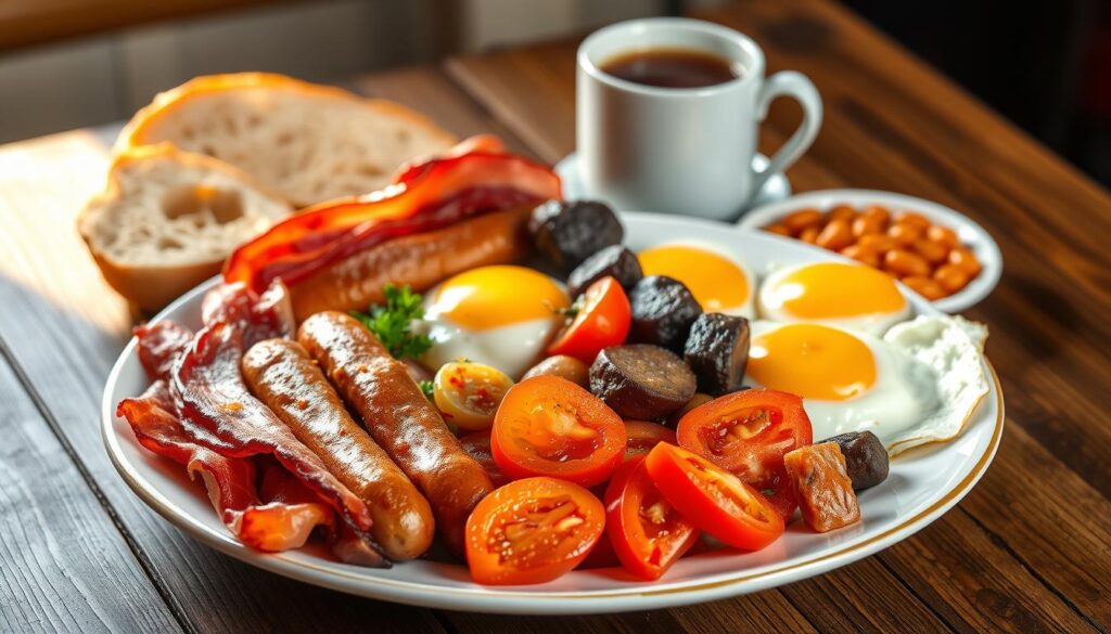 traditional Irish fry